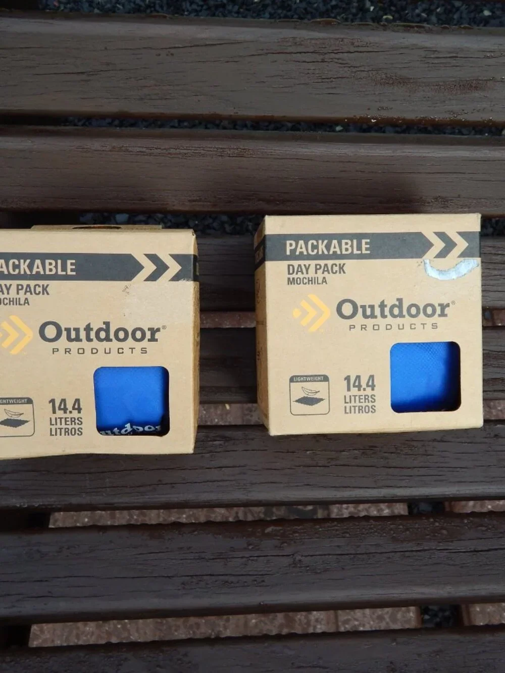 Outdoor Products Packable Day Pack Back Pack Lot of 2 NEW